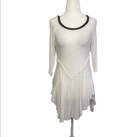 Sold! Free People Asymmetrical Top White size Small - Picture 3 of 11